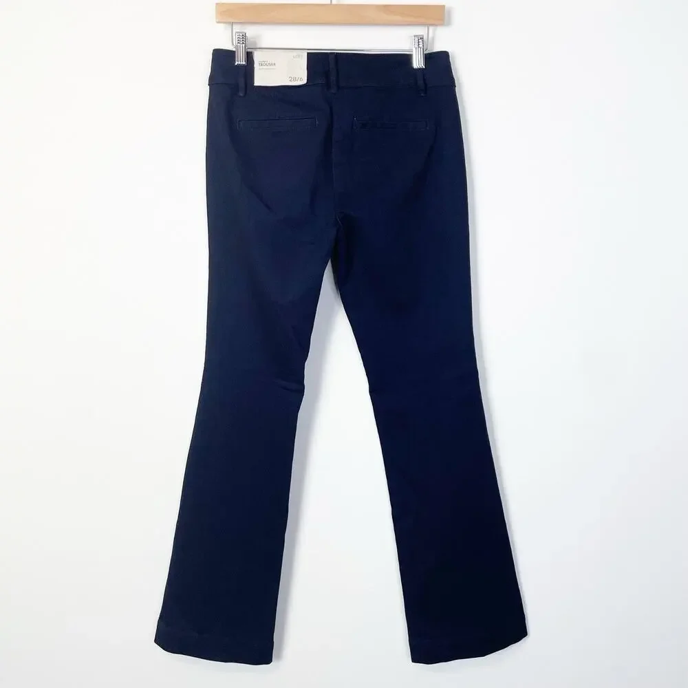 Ann Taylor Loft Modern Trouser Pants Dark Navy 6/28 NWT‎ Business Casual